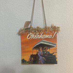 Stylish Orange Oklahoma! Women's Bag Made with album covers
